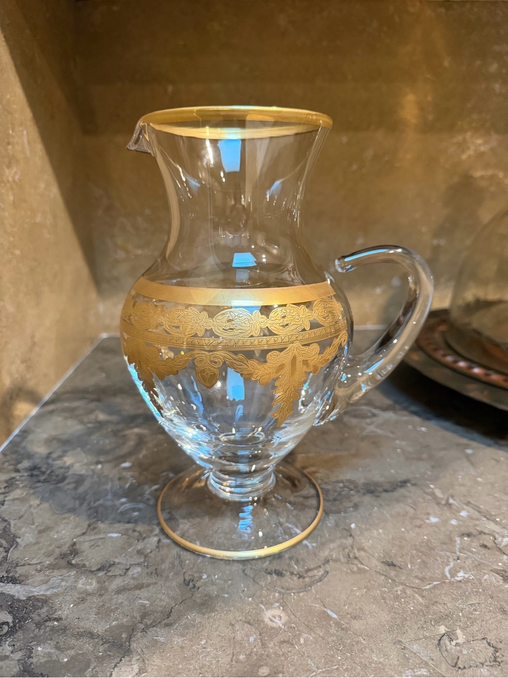 Arte Italica Rare Vetro Gold pitcher - Picture 11 of 11
